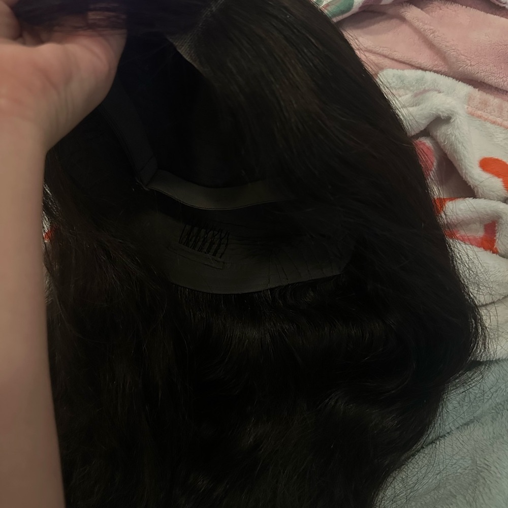 5x5 Human Hair Closure Wig 14? Inch Transparent Lace Wear & Go Glueless Wig Bob - Picture 3 of 6